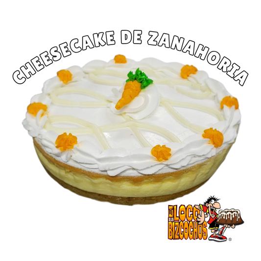 Cheesecake 2 capas de Zanahoria