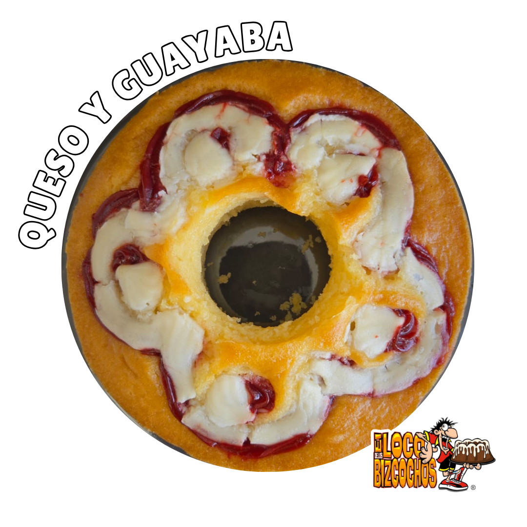 Bizcocho de Queso y Guayaba