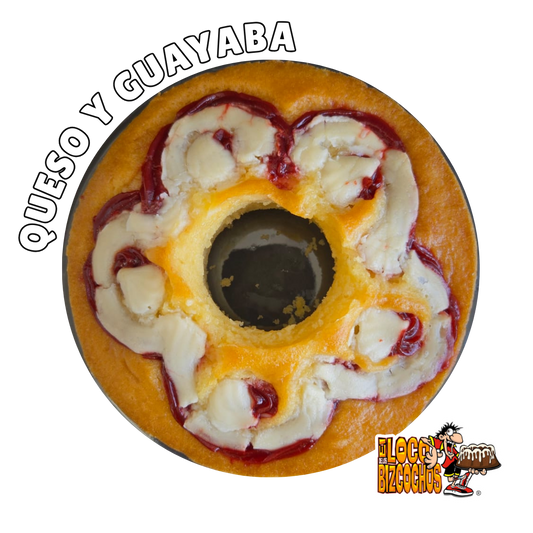 Bizcocho de Queso y Guayaba